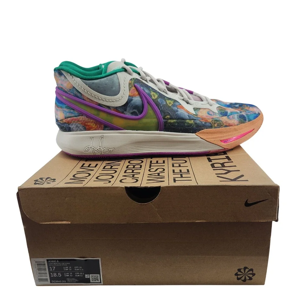 Nike Kyrie 8 Mens Size 17 Circle of Life DQ3840-001 Basketball Shoes